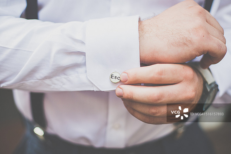 男人和袖口图片素材