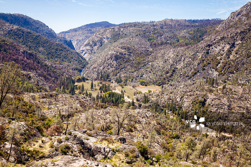 加利福尼亚约塞米蒂国家公园赫奇赫奇谷图片素材