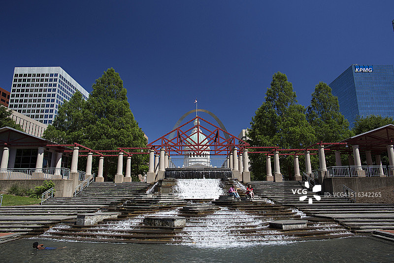 密苏里州圣路易斯市中心图片素材