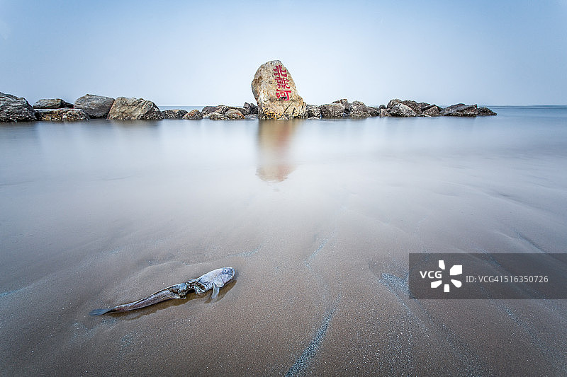 北戴河海景图片素材