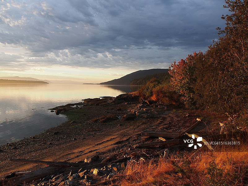 圣胡安群岛日出图片素材