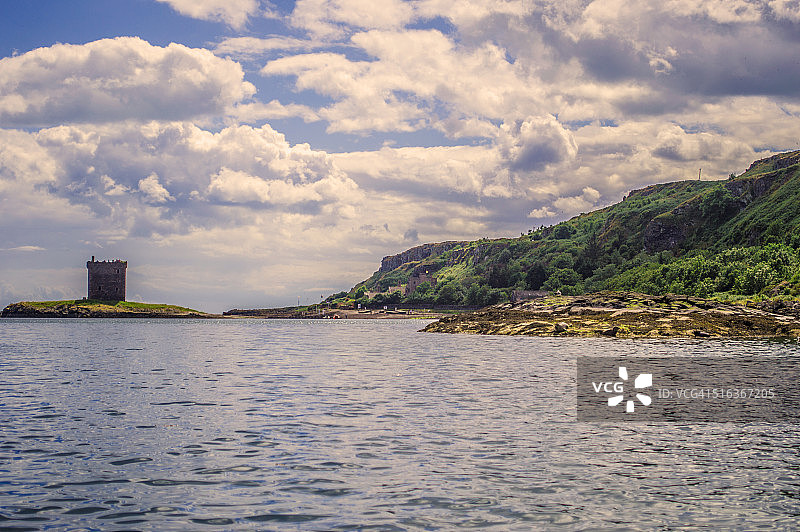 小坎布雷岛城堡风光图片素材