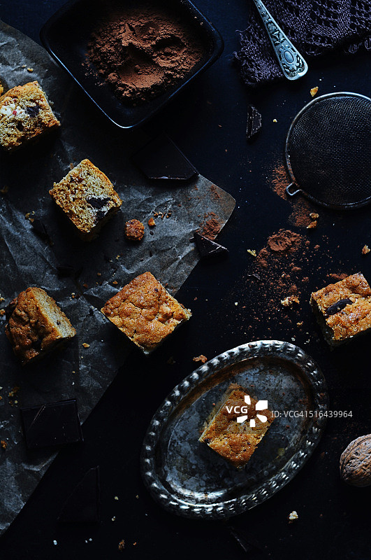 巧克力蛋糕图片素材