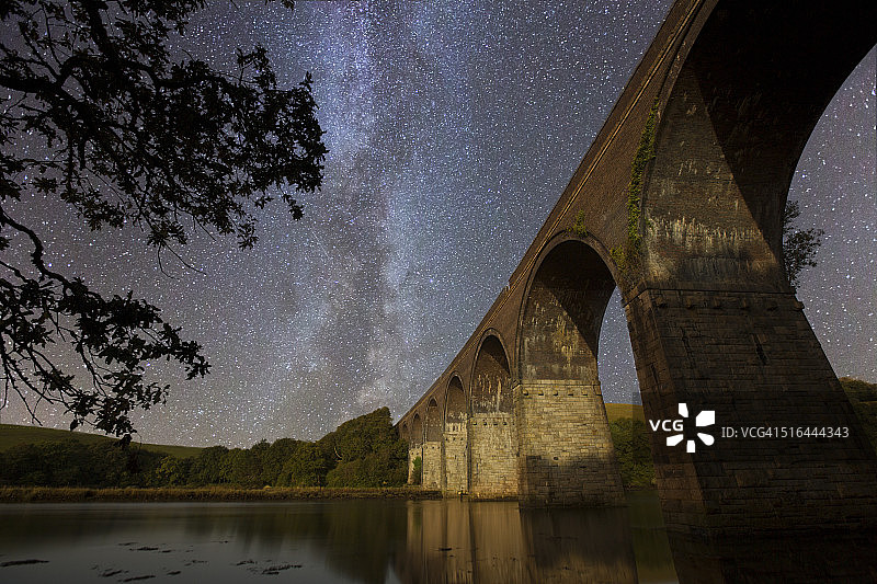 桥梁夜景图片素材