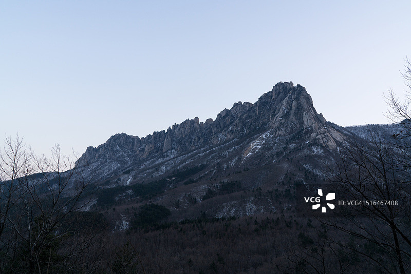 蔚山岩风光图片素材