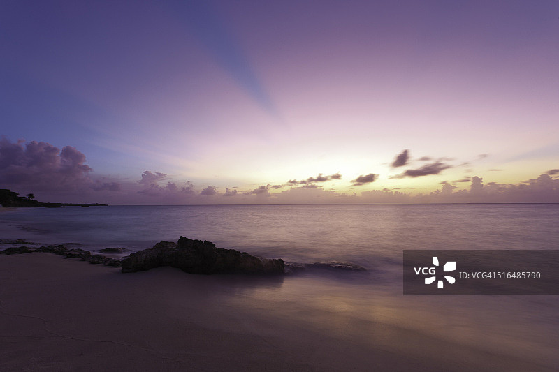 安圭拉加勒比海滩图片素材