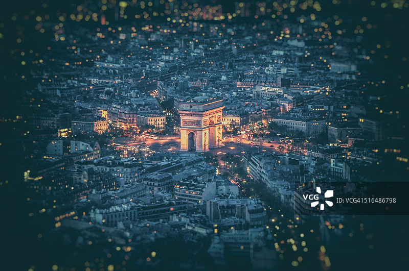 复古风凯旋门照片图片素材