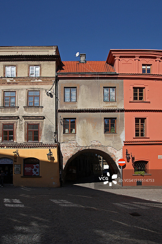 欧洲老城镇房屋图片素材