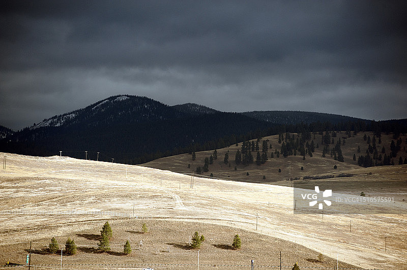 美国蒙大拿州米苏拉附近图片素材