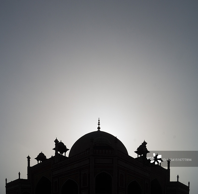 胡马雍陵：联合国教科文组织世界遗产，德里图片素材