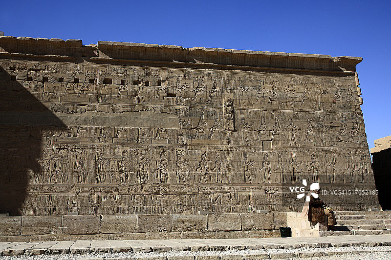 伊西斯和奥西里斯神庙图片素材