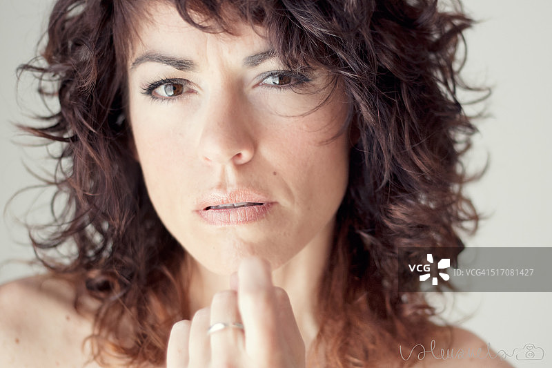 女人的肖像图片素材