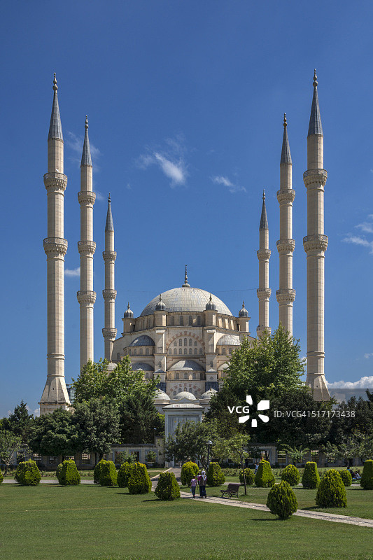 土耳其阿达纳萨班哲中央清真寺图片素材