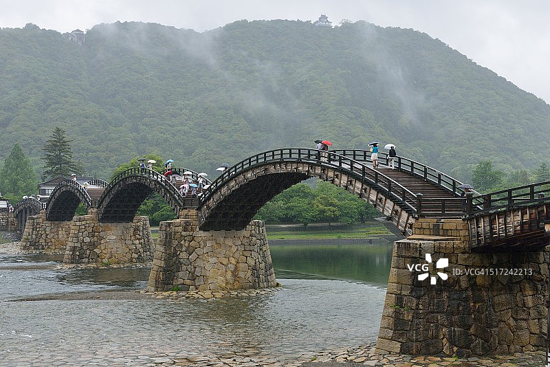 岩国市锦带桥图片素材