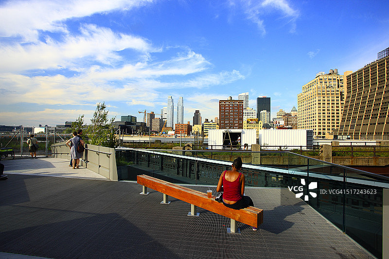 高线高架公园图片素材