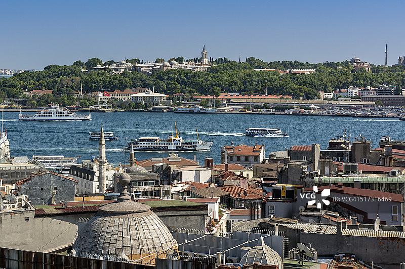 土耳其伊斯坦布尔历史中心图片素材