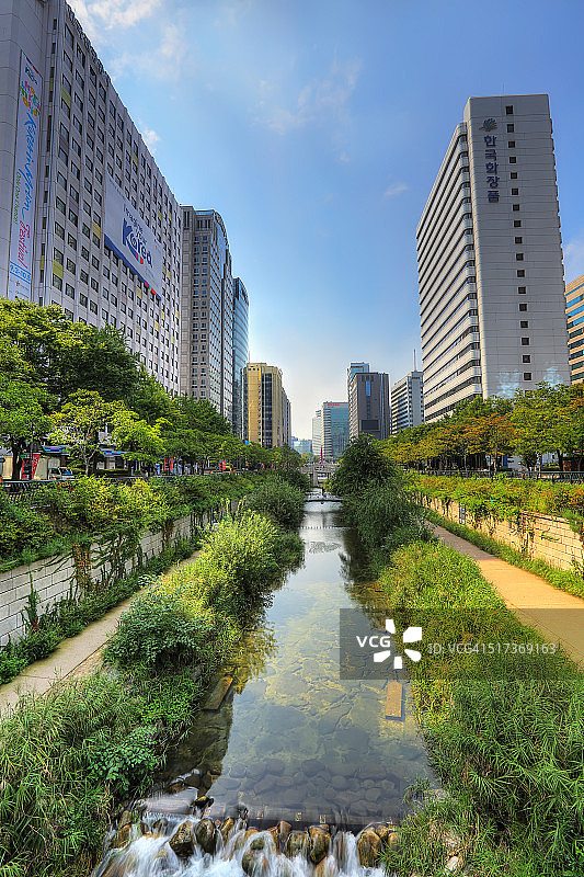 清溪川图片素材