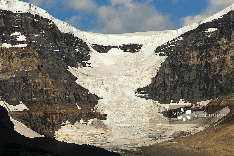 穹顶冰川图片素材