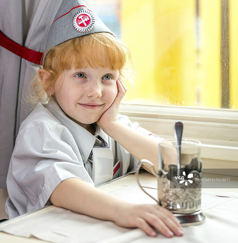 喝茶休息图片素材