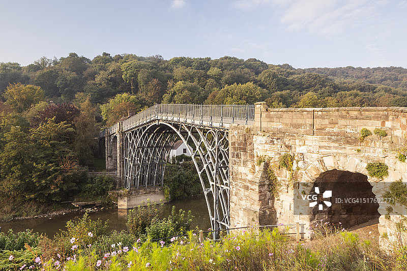 艾隆布里奇的铁桥图片素材
