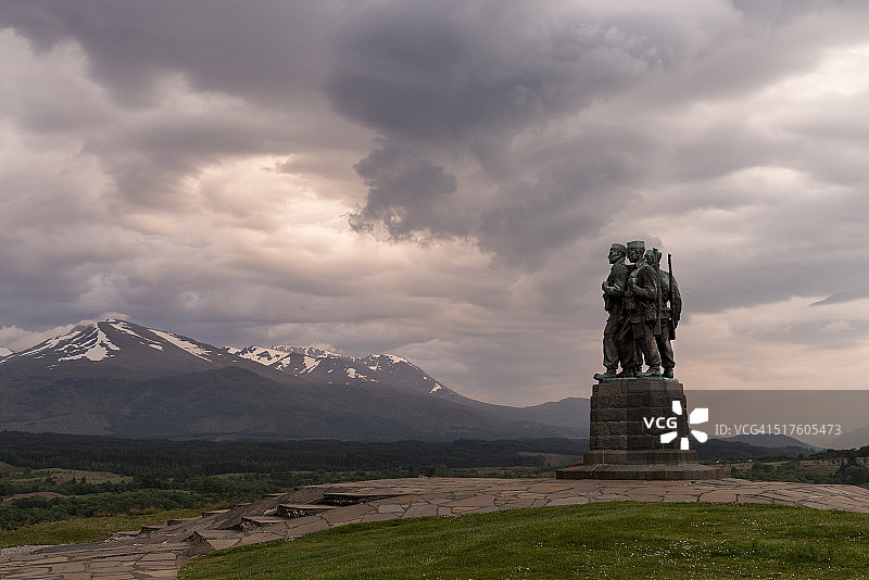 突击队纪念碑图片素材