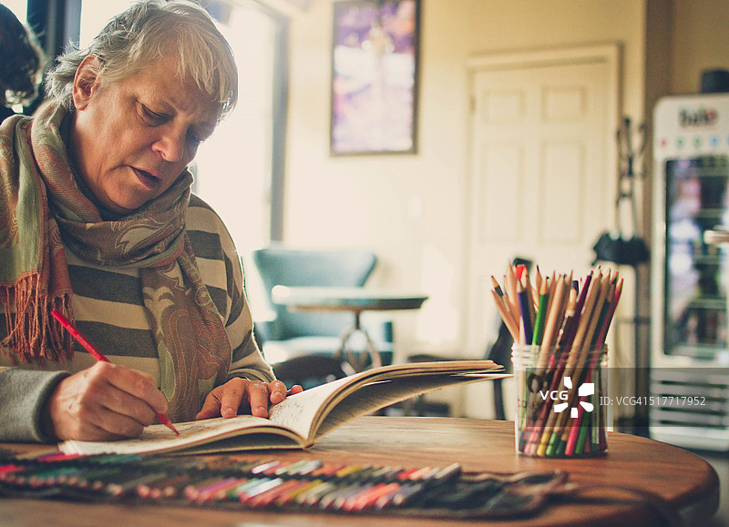 成人涂色书简介图片素材