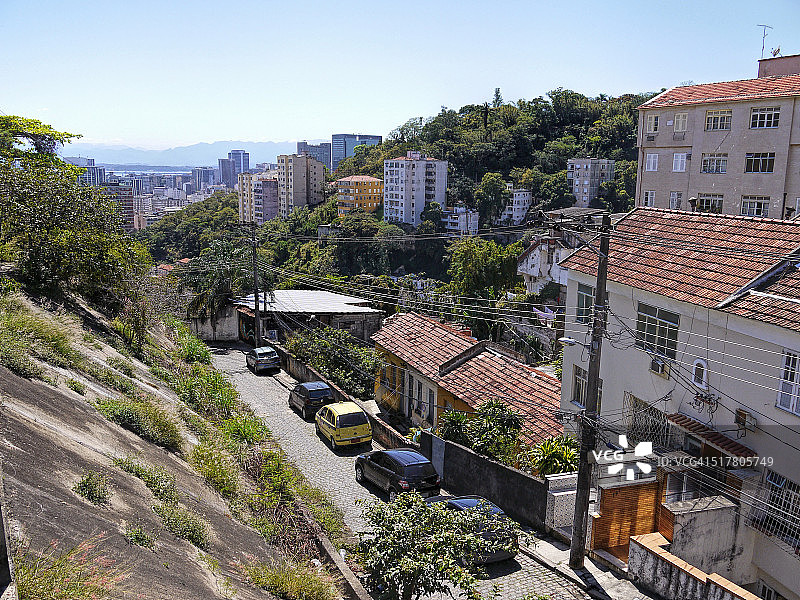 圣特雷eresa 萨和市中心图片素材