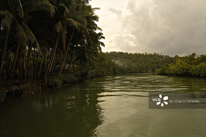 菲律宾保和岛洛博克河图片素材