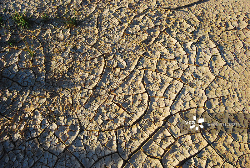 干涸的湖泊图片素材