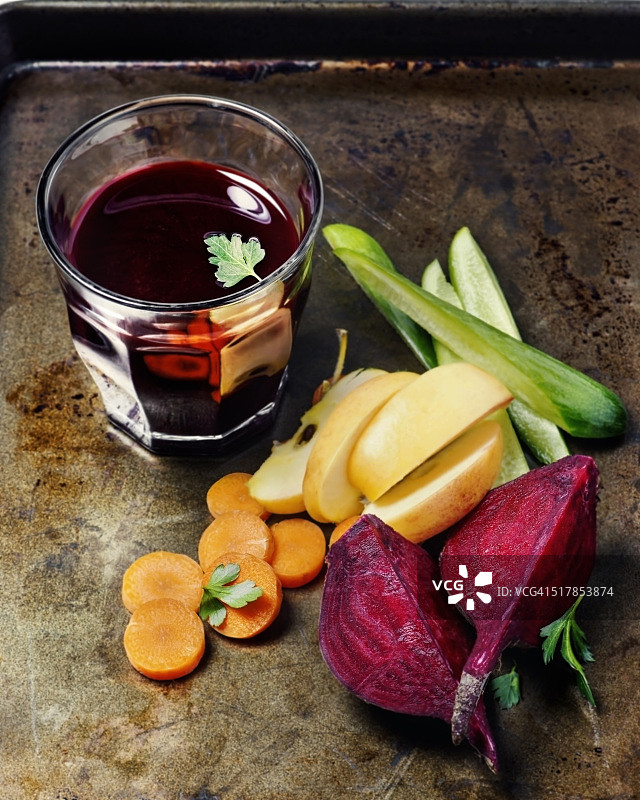 甜菜根汁图片素材