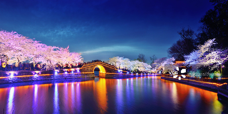樱花盛开的季节图片素材