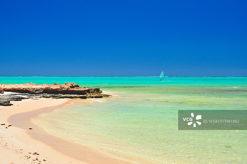 埃克斯茅斯风帆冲浪图片素材