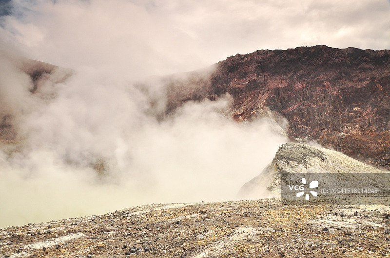 白岛，新西兰图片素材
