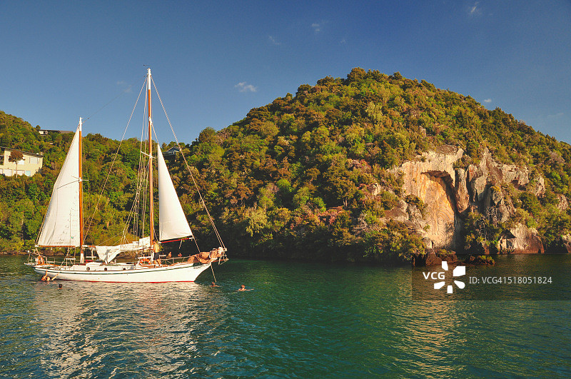 陶波湖巡游图片素材