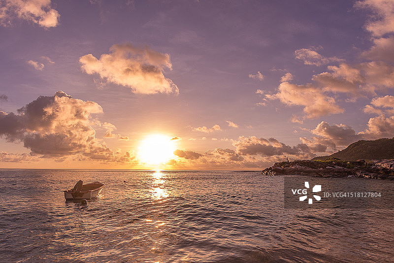 塞舌尔海滩图片素材