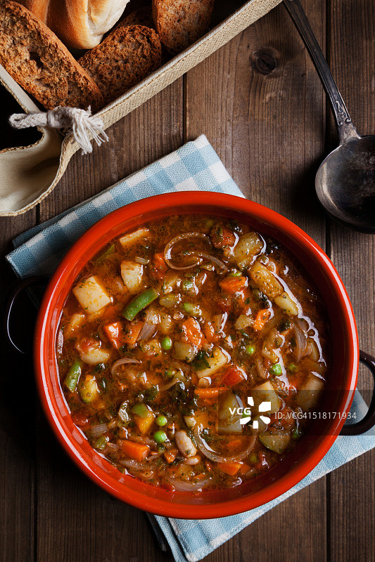 蔬菜浓汤图片素材