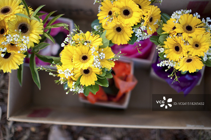 鲜花花束图片素材