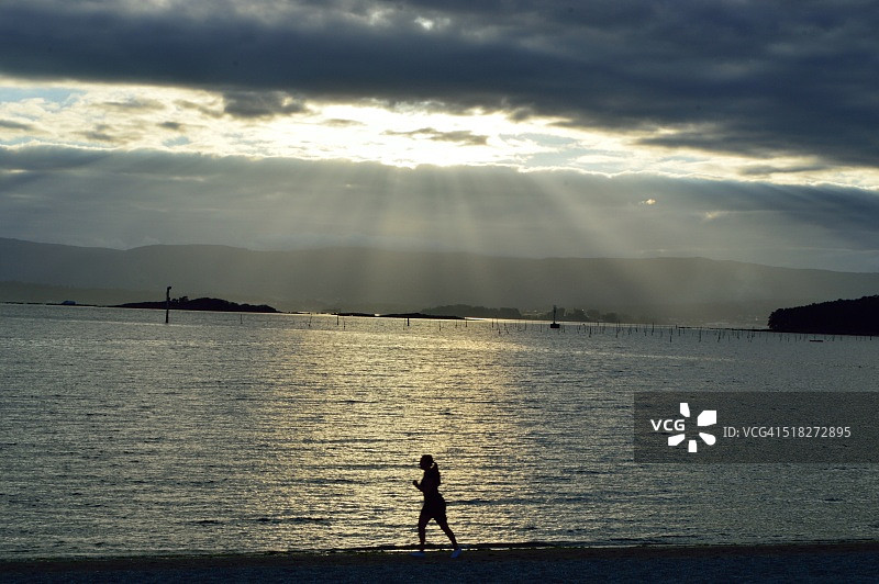 沙滩运动图片素材