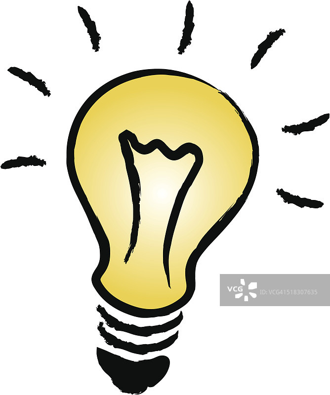 灯泡图示图片素材