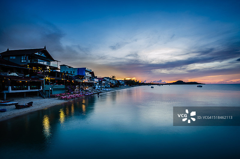 苏梅岛渔村图片素材