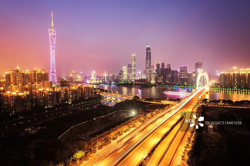 中国广州城市景观图片素材
