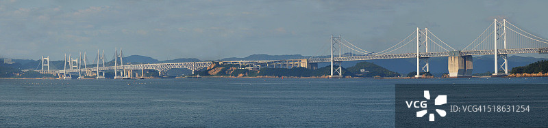 濑户大桥全景图图片素材
