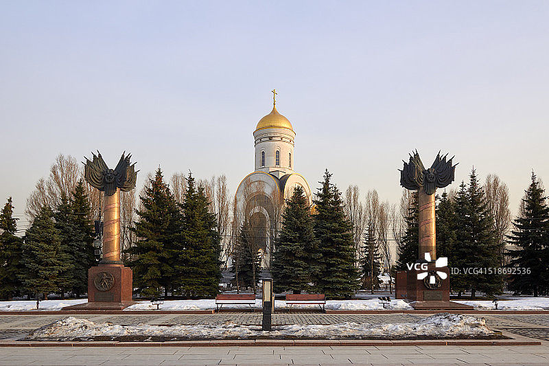 莫斯科圣乔治教堂图片素材