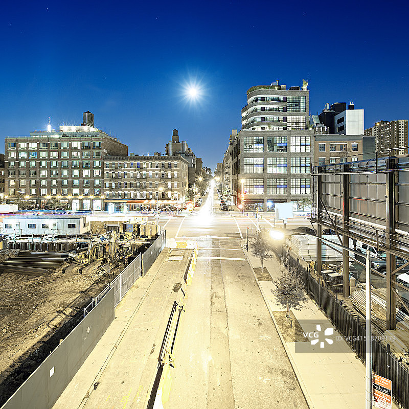 高线公园景色图片素材