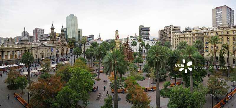 圣地亚哥武器广场全景图片素材