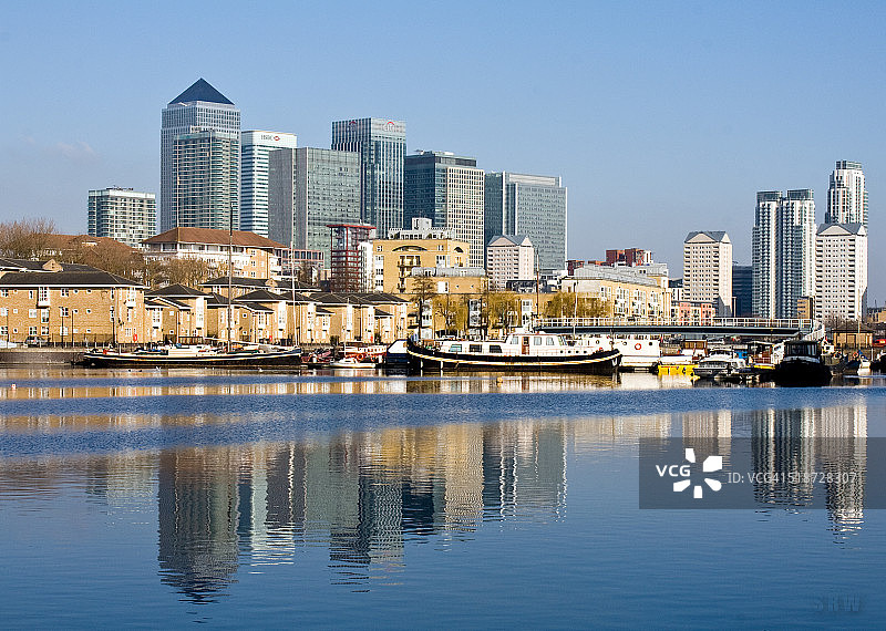 金丝雀码头景色图片素材