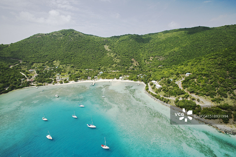 约斯特范戴克岛的大港图片素材