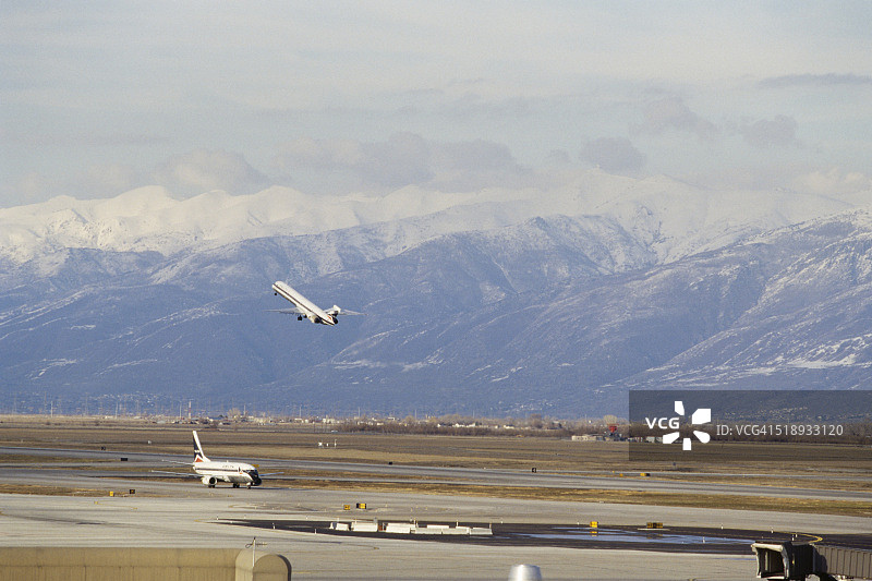 盐湖城国际机场图片素材