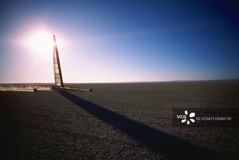 陆地帆船运动图片素材