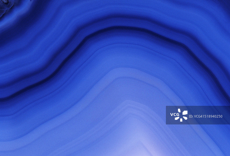 蓝色玛瑙特写图片素材